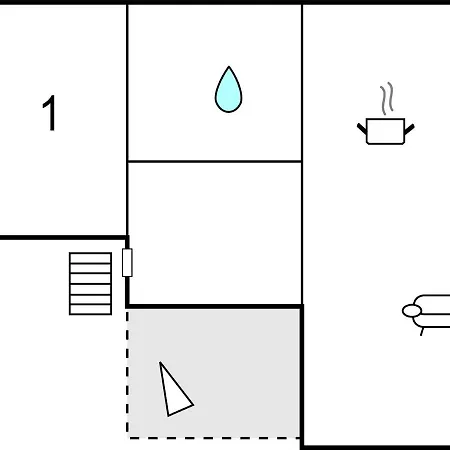 One-bedroom In Apartman